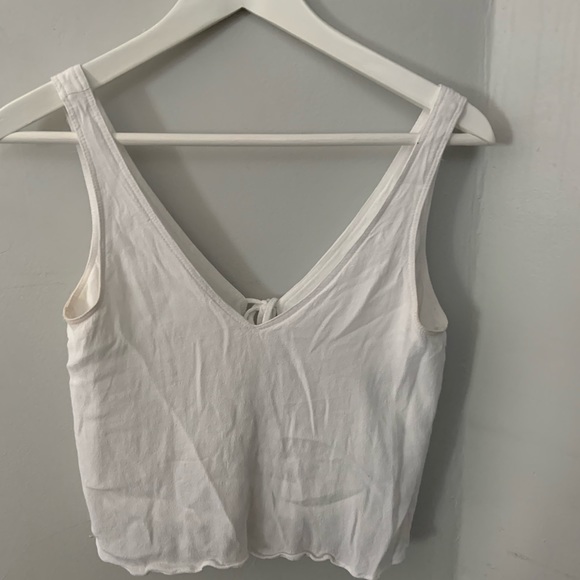 Tie back blouse tank - Picture 1 of 2